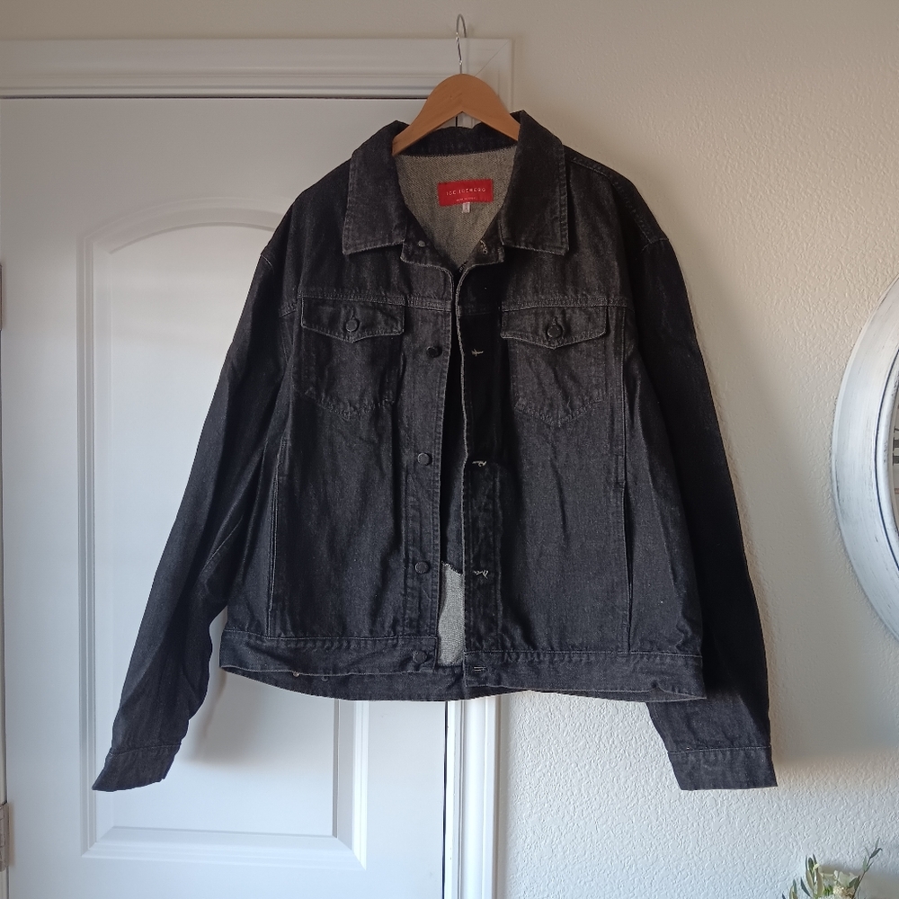 Ice Iceberg Pink Panther Jean Jacket